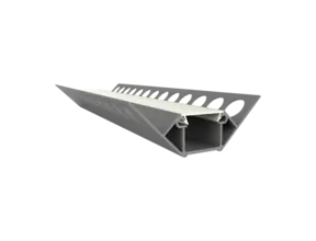 LED Fliesen-Eckprofil 61,69 mm x 30,91 Exo-F2_15 Innenwinkel für LED Streifen