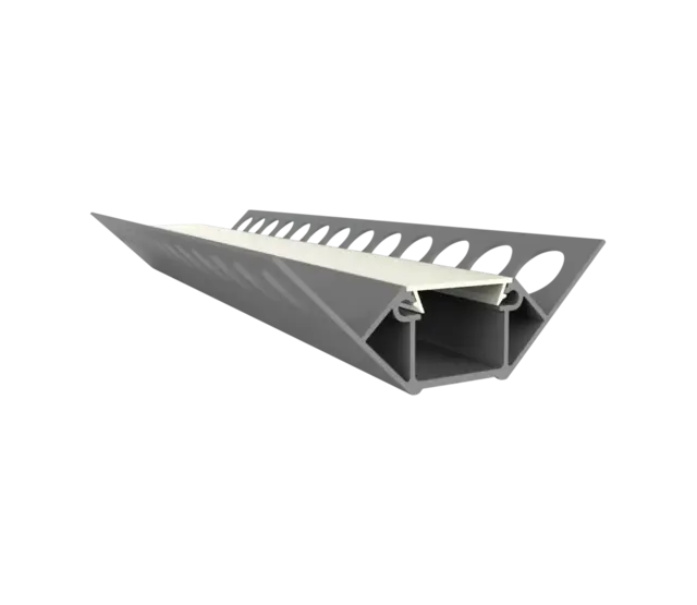 LED Fliesenprofil Inneneck 61,69 mm x 30,91 F2 für LED Streifen