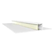 LED Trockenbauprofil Weiß 2m 80x13,80mm T4 für LED Streifen – Aluminium LED-Einbauprofil für Gipskarton, präzise Kanten, optimale Lichtstreuung, ideal für LED-Streifen, Montagezubehör inklusive