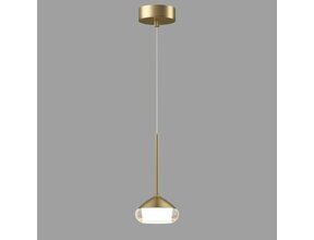 LED-Pendelleuchte Phoenix – Bronze gebürstet, Gold gebürstet, Champagne, Gun Metal, Schwarz, IP20, 7W, 2700K, dimmbar