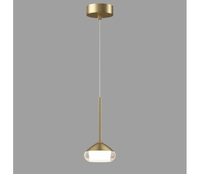 LED Pendelleuchte Phoenix –  Bronze gebürstet, Gold gebürstet, Champagne, Gun Metal und schwarz  IP20, 7W, 2700K, dimmbar