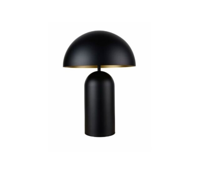 LED-Tischleuchte Best 25 – 2x E27 Fassung, dimmbar, modernes Design in Bronze, matt Gold, Schwarz/Weiß und Schwarz/Gold