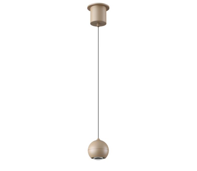 LED Pendelleuchte Miami – moderne dimmbare LED-Hängeleuchte, höhenverstellbar von 21 bis 200 cm, in Bronze gebürstet, Champagne, Warm Gold, Weiß und Schwarz