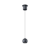 LED Pendelleuchte Miami – moderne dimmbare LED-Hängeleuchte, höhenverstellbar von 21 bis 200 cm, in Bronze gebürstet, Champagne, Warm Gold, Weiß und Schwarz