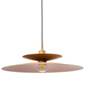 LED Pendelleuchte Linares – Moderne Aluminium-Leuchte mit E27-Fassung, dimmbar & höhenverstellbar, verfügbar in Braun, Kaki, Weiß und Schwarz