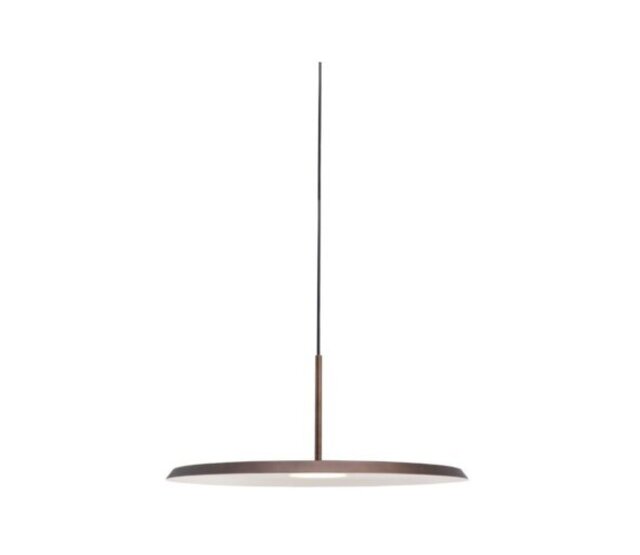 LED Pendelleuchte Osorno – Moderne dimmbare Leuchte mit integriertem LED-Modul & Höhenverstellung, verfügbar in Bronze, Kupfer und Schwarz