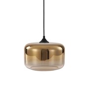 LED Pendelleuchte „Casino“ in Gold mit Glas – Dimmbar, E27, Höhenverstellbar