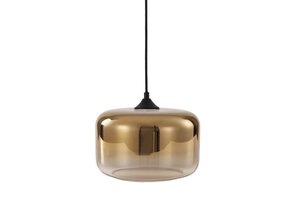 LED Pendelleuchte Casino Gold mit klarem Glas – Dimmbar & Höhenverstellbar