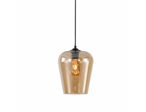 LED Pendelleuchte Tombo 23 – Dimmbar, E27-Fassung, Höhenverstellbar, 3 Glasfarben