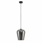 LED Pendelleuchte „Tombo 23“ – Dimmbar, E27-Fassung, Höhenverstellbar, in Amber, Grau und Titan