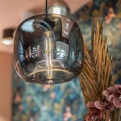 LED Pendelleuchte „Preston“ – Dimmbar, E27, Höhenverstellbar, in 3 Glasfarben und 2 Größen