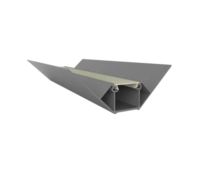 LED Trockenbauprofil Inneneck 2 Meter, 44 mm x 12,5 mm, T5– LED-Streifen-Integration für Inneneck, präzise Maße, optimale Lichtverteilung, ideal für moderne Raumgestaltung