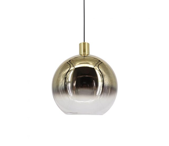 LED Pendelleuchte „Rosario“ – Dimmbar, E27-Fassung, Höhenverstellbar, 3 Größen, 2 Glas-/Metallkombinationen