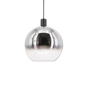 LED Pendelleuchte „Rosario“ – Dimmbar, E27-Fassung, Höhenverstellbar, 3 Größen, 2 Glas-/Metallkombinationen