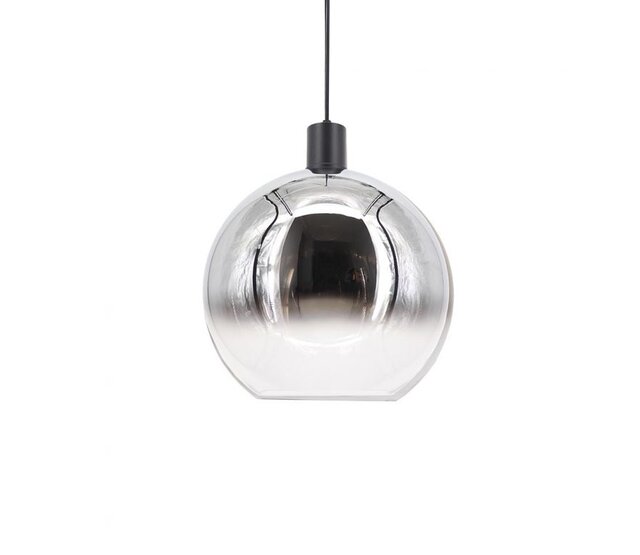 LED Pendelleuchte „Rosario“ – Dimmbar, E27-Fassung, Höhenverstellbar, 3 Größen, 2 Glas-/Metallkombinationen