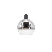 LED Pendelleuchte „Rosario“ – Dimmbar, E27-Fassung, Höhenverstellbar, 3 Größen, 2 Glas-/Metallkombinationen