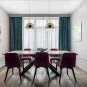 LED Pendelleuchte „Rosario“ – Dimmbar, E27-Fassung, Höhenverstellbar, 3 Größen, 2 Glas-/Metallkombinationen