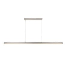 LED Pendelleuchte „Kondora“ – Integrierte LED, Dimmbar, 150 cm, Höhenverstellbar, in Aluminium oder Schwarz