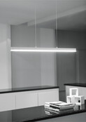 LED Pendelleuchte Kondora – Integrierte LED 36W, 3960 Lumen, dimmbar, höhenverstellbar, Aluminium oder Schwarz