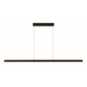 LED Pendelleuchte „Kondora“ – integrierte 30W LED, 3300 lm, dimmbar, höhenverstellbar, 120 cm, Aluminium oder Schwarz