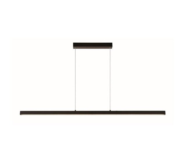 LED Pendelleuchte „Kondora“ – integrierte 30W LED, 3300 lm, dimmbar, höhenverstellbar, 120 cm, Aluminium oder Schwarz