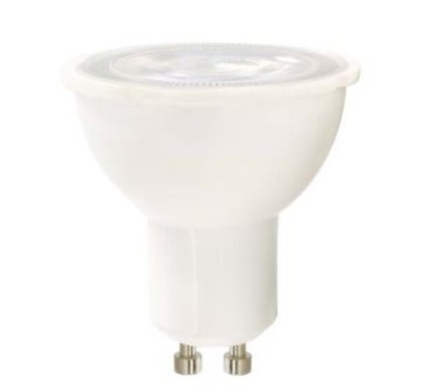 GU10 LED Spot Weiß – 7W, 2700K warmweiß, 520 lm, CRI80, Nicht dimmbar, Ø 50×53 mm