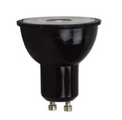 GU10 LED Spot in Schwarz – Dimmbar LED Leuchtmittel, 5W, 2700K, 400lm, CRI80