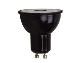GU10 LED Spot Schwarz 2700K Dimmbar, 5W, 400lm, CRI80