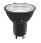 GU10 LED Spot Schwarz – Dimmbar, 7W, 2700K, 730lm, CRI 80, Energieklasse E