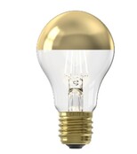 LED Leuchtmittel E27 4W Kopfspiegel Gold, extra warmweiß 1800K, 180 Lumen, dimmbar – Energieklasse G