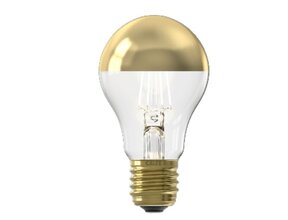 E27 LED Leuchtmittel 4W Kopfspiegel Gold