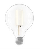 LED Leuchtmittel E27 3,5W 2300K Extra-Warmweiß 250lm dimmbar – Ø80mm Großes Format 120mm Höhe – Energieklasse G