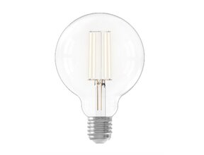 E27 LED G80, 3,5 W, 2300 K, 250 lm, dimmbar