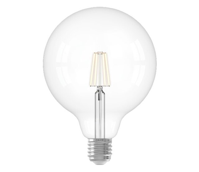 E27 LED G125, 4,5 W, 2300 K, 470 lm, dimmbar