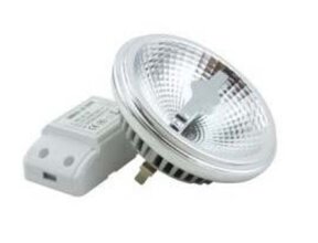 AR111 LED 15 W, 2700 K, 35°, externes Netzteil erforderlich