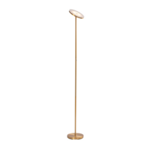 LED Stehleuchte Uplighter Novara in Bronzefinish, integrierte LED 18W, 1930lm, dimmbar, 2700K, CRI80, IP20, Klasse II, Aluminium, 24×24×180cm