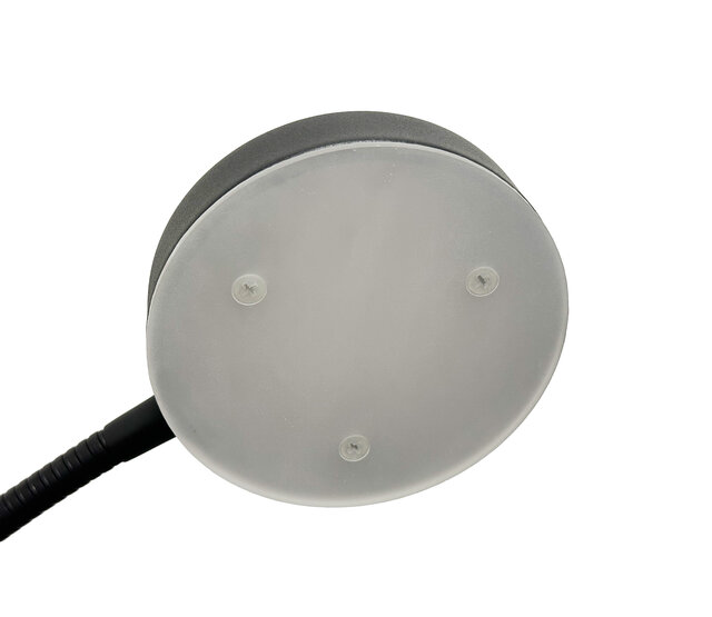 RIVA LED-Deckenfluter mit Leselampe, Schwarz, 30 W + 6 W