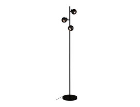 BOLERO 3 Stehleuchte Schwarz, 3 × GU10, 160 cm