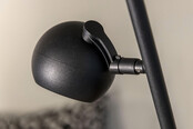 BOLERO 3 Stehleuchte Schwarz, 3 × GU10, 160 cm