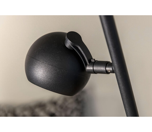 BOLERO 3 Stehleuchte Schwarz, 3 × GU10, 160 cm