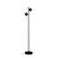 Artdelight BOLERO 2 Stehleuchte Schwarz, 2 × GU10, 150 cm