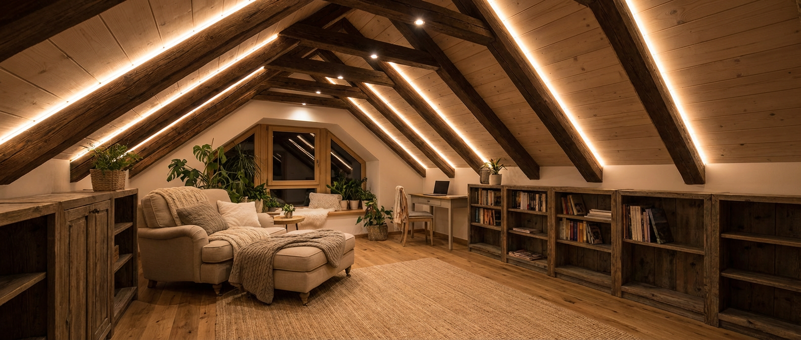 LED Dachboden Beleuchtung