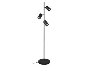 Artdelight MEGANO 3 Stehleuchte, 3 × GU10, Schwarz