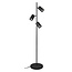 Artdelight Artdelight MEGANO 3 Stehleuchte, 3 × GU10, Schwarz