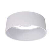 Lampenschirm aus hochwertigem Leinen für LED Stehleuchten – Ø40 cm, 20 cm Höhe, in Weiß oder Schwarz, passend für E27/E14 Fassungen