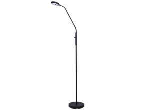 LED Stehleuchte UFO – Mat Stahl oder Schwarz, dimmbar