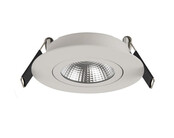 Artdelight DUBLIN LED-Einbauspot, Ø83 mm, 2700 K, IP44