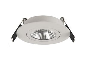 Flacher LED Einbauspot DUBLIN – Ø 83mm, IP44, 2700K