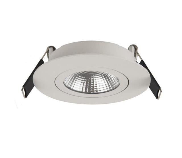 Artdelight DUBLIN LED-Einbauspot, Ø83 mm, 2700 K, IP44