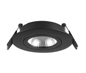 Artdelight DUBLIN LED-Einbauspot, Ø83 mm, 2700 K, IP44